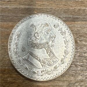 Mexico 1959 Silver 1 Peso